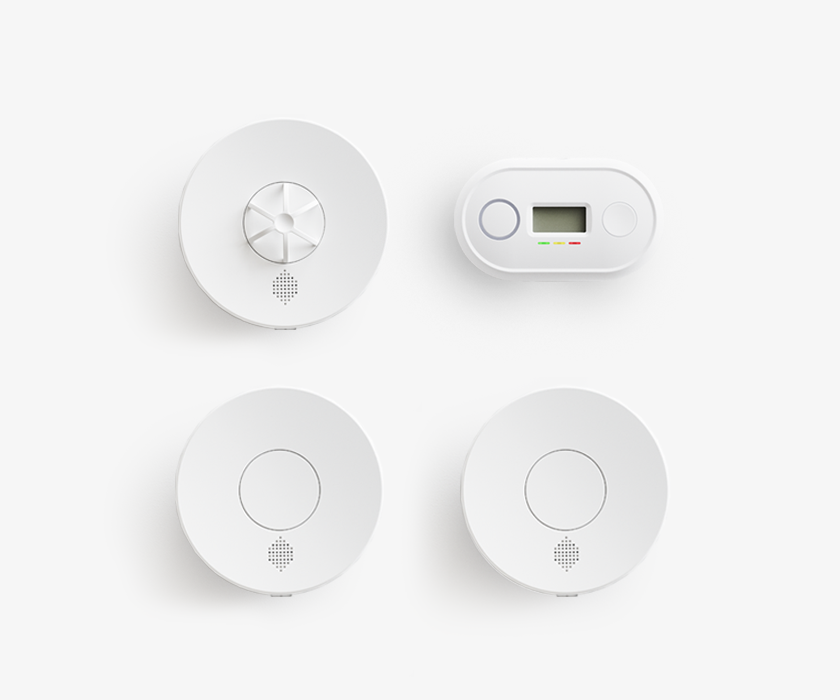 Mains Powered Wireless Interlinked Smoke & Heat Alarms | Advanced Mains Powered Wireless Interlinked Smoke & Heat Alarms | Advanced